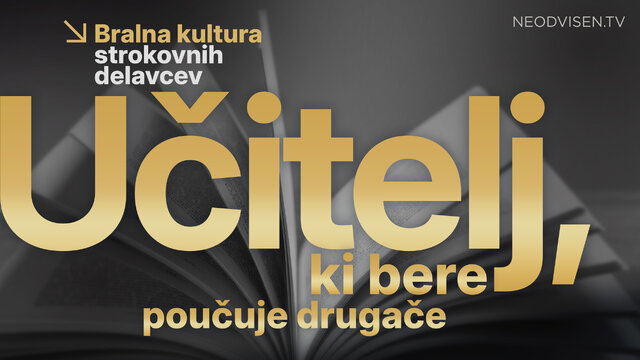 Učitelj, ki bere, poučuje drugače